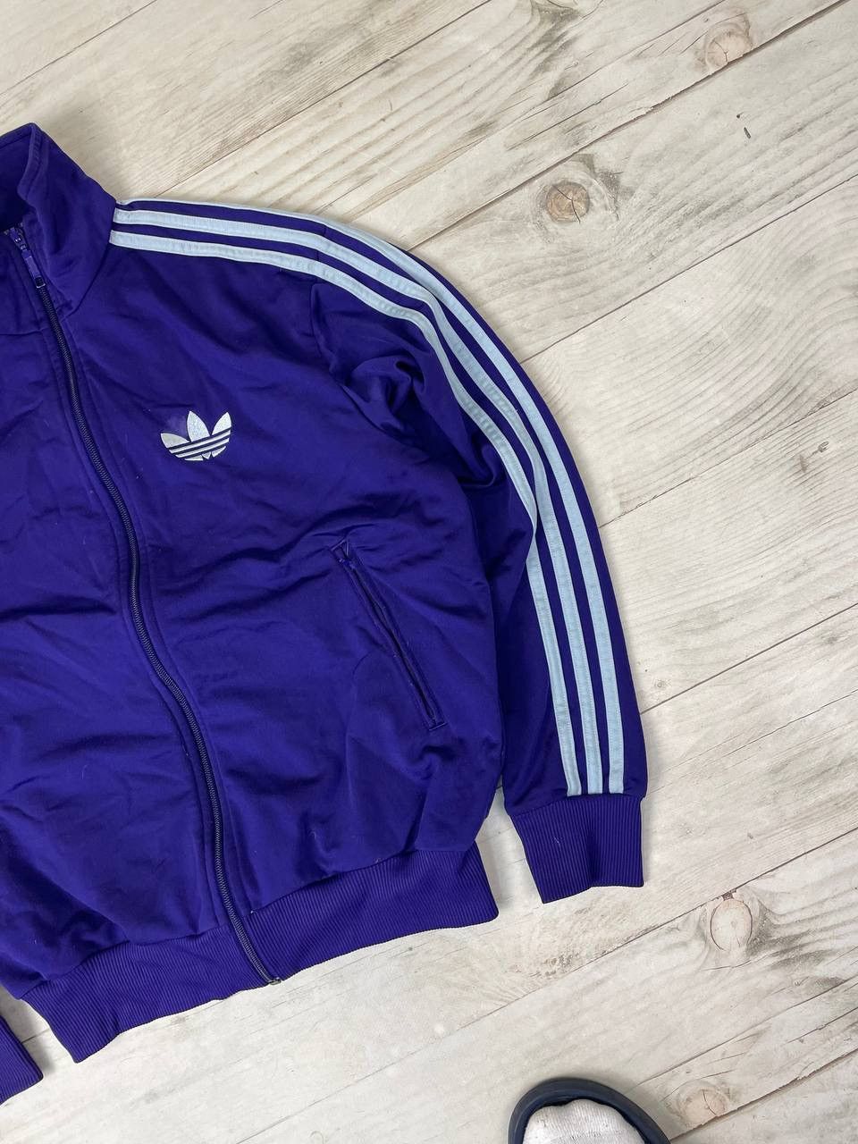 Adidas Vintage Adidas Track Jacket 00s Balenciaga Style Y2K Size US S / EU 44-46 / 1 - 4 Thumbnail