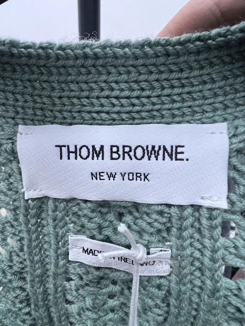 Thom Browne Thom Browne Wool cardigan Size US XS / EU 42 / 0 - 4 Thumbnail