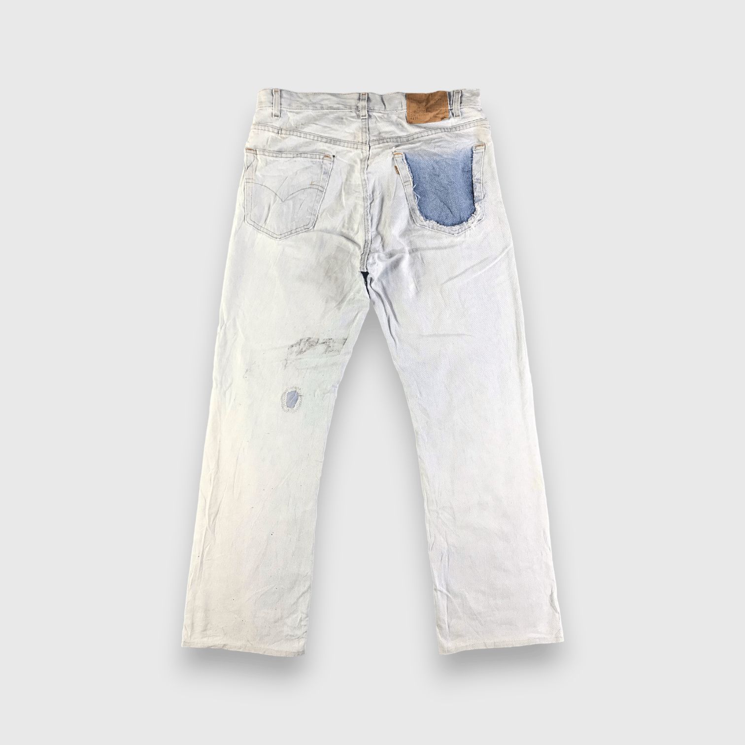 Levi's 90s Vintage Light Wash Levis 517 Flare Jeans-J4047 Size US 35 - 2 Thumbnail
