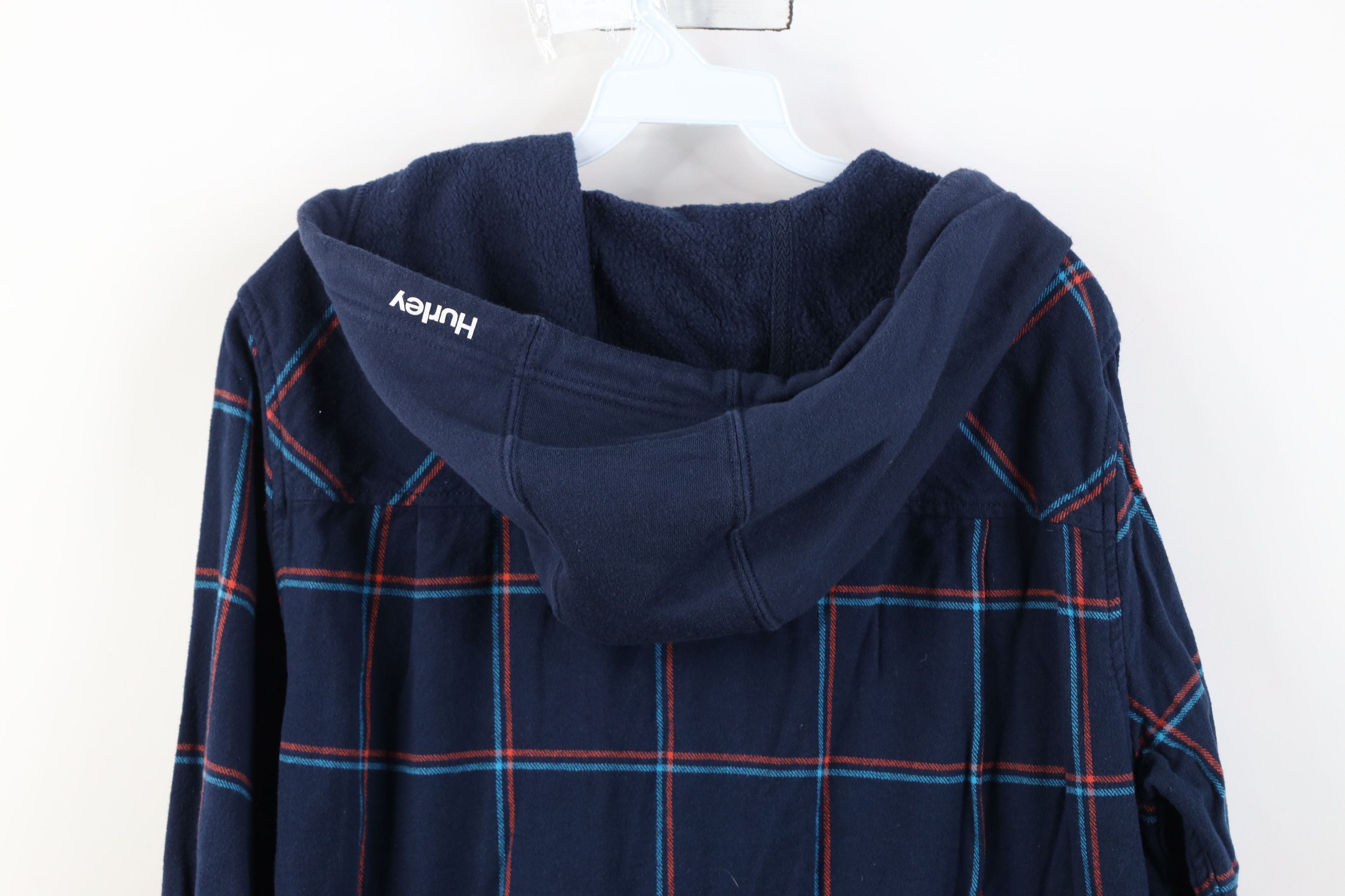 Hurley Vintage Hurley Surfing Flannel Button Shirt Jacket Jac Shirt Size US L / EU 52-54 / 3 - 14 Thumbnail