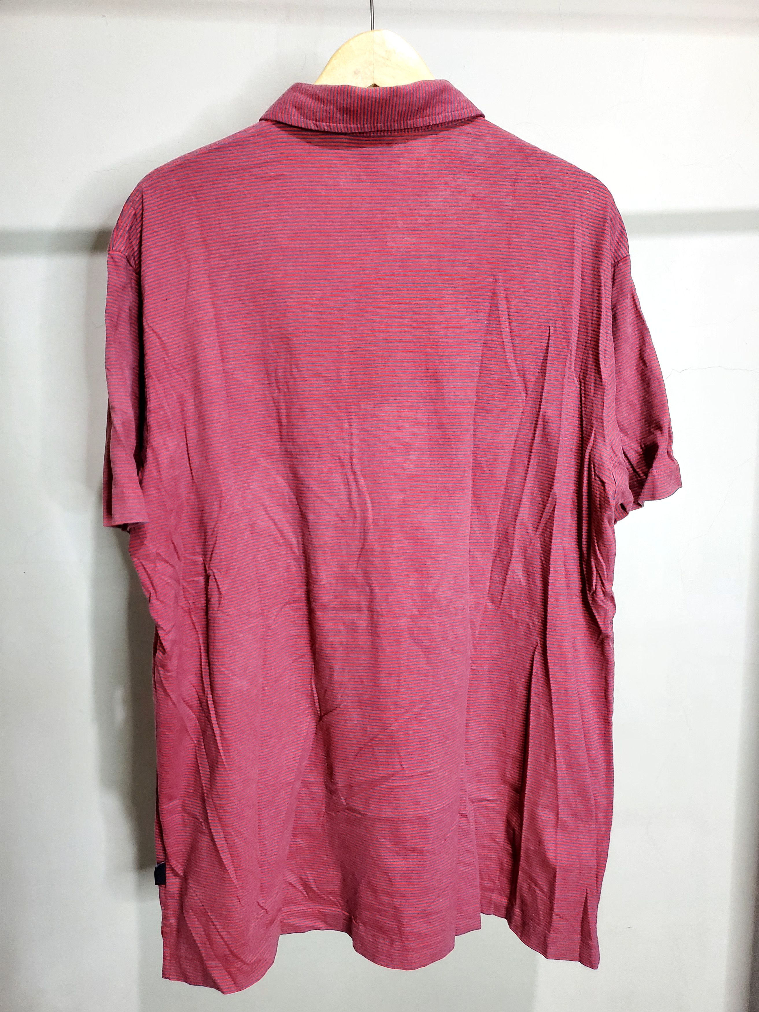 Patagonia × Polo Ralph Lauren PATAGONIA POLO MENS X-LARGE RED STRIPED ORGANIC COTTON Size US XL / EU 56 / 4 - 6 Thumbnail
