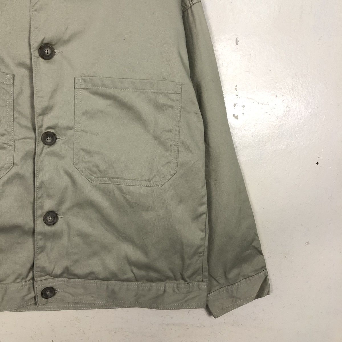 Japanese Brand 📌Vintage Chore Work Jacket GU Japan Issey Miyake Detroit Size US M / EU 48-50 / 2 - 7 Thumbnail