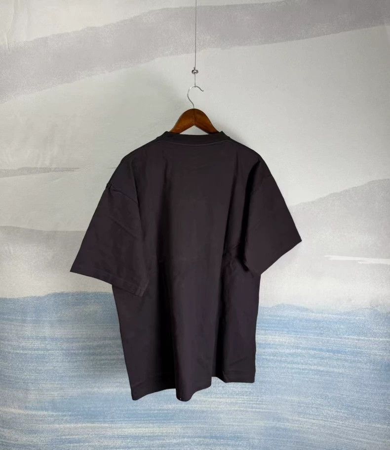 Balenciaga Balenciaga Black Wifi Signal Short Sleeve Shirt-2505 Size US L / EU 52-54 / 3 - 3 Thumbnail