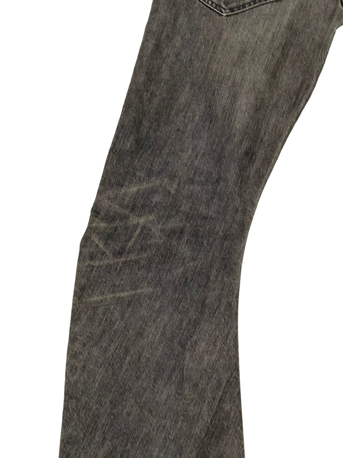 Japanese Brand Flare Jeans WJK Japan Curv Leg Distress Boot Cut 6🟦3 Size US 30 / EU 46 - 16 Thumbnail