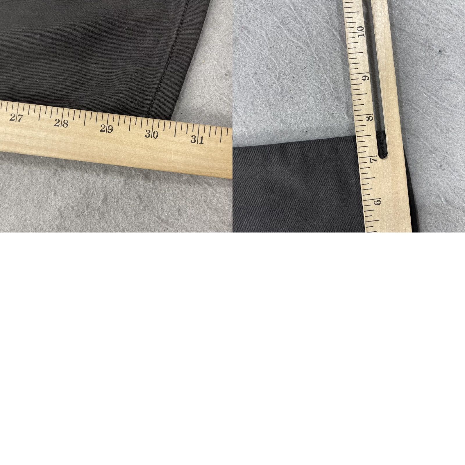 Vintage DU/ER No Sweat Straight Mens Chino Pants 30x30 Gray 5-Pocket Casual Vintage NWT Size US 30 / EU 46 - 9 Thumbnail