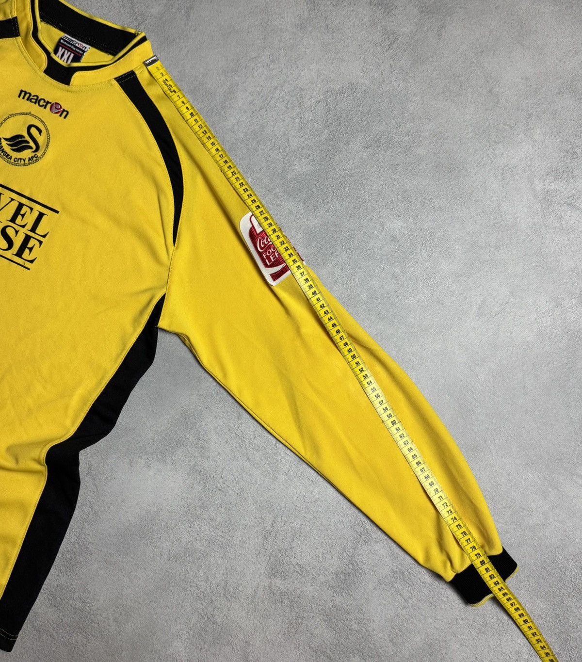 Macron Swansea City 2006 Goalkeeper Shirt Jersey Macron #26 Oakes Size US XXL / EU 58 / 5 - 22 Thumbnail
