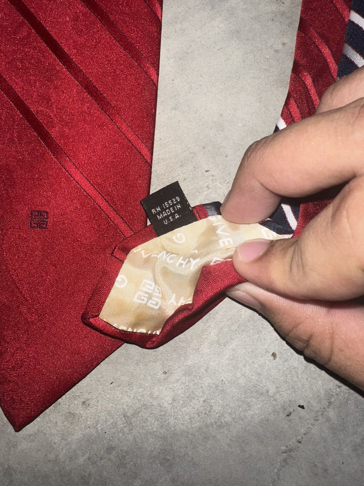 Designer Givenchy Monsieur Tie Size ONE SIZE - 7 Thumbnail