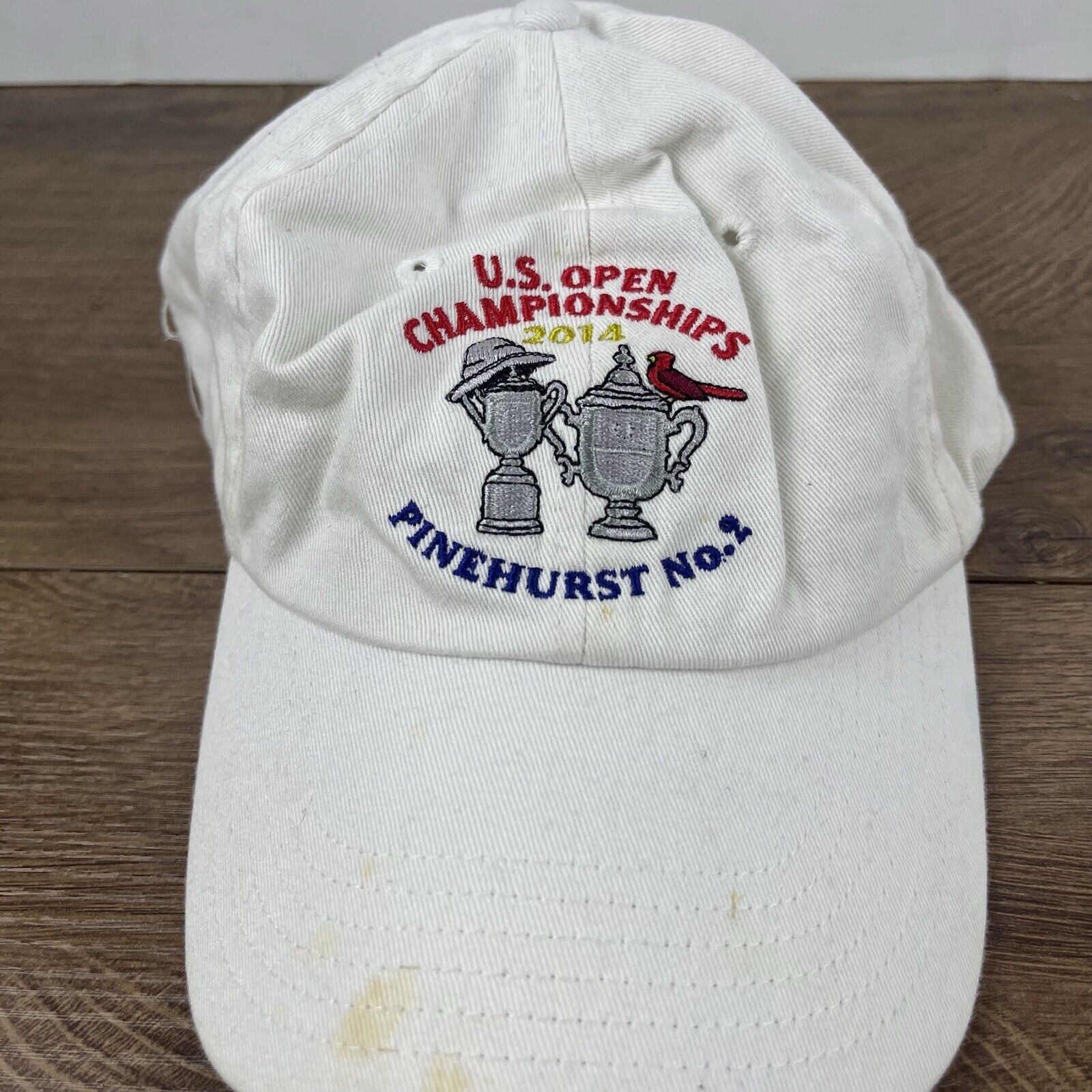 Other 2014 US Open Championships Hat White Hat Adjustable PGA Pine Size ONE SIZE - 6 Thumbnail