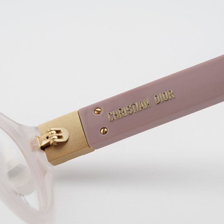 Dior Dior LADY 95.22O B1I 4000 Eyeglasses Pink 52mm Cat Eye Frame Size ONE SIZE - 4 Thumbnail