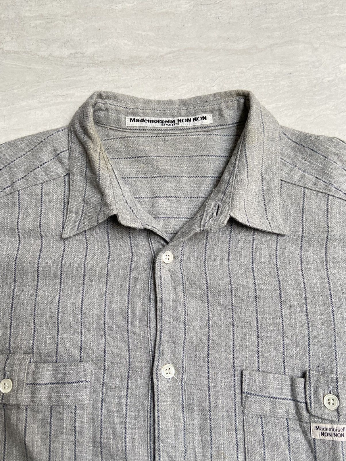 Issey Miyake × Japanese Brand × Mademoiselle Non Non MADEMOISELLE NON NON SPORT Shirt Size US M / EU 48-50 / 2 - 4 Thumbnail