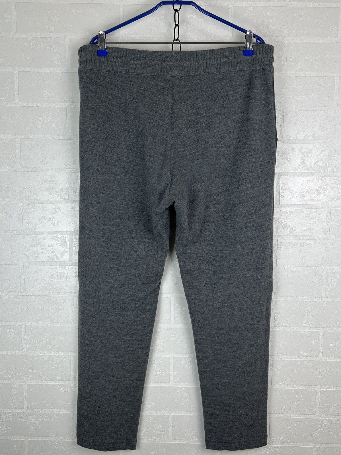 Loro Piana LORO PIANA Sweatpants Joggers Virgin Wool Gray Men’s Size US 34 / EU 50 - 9 Thumbnail