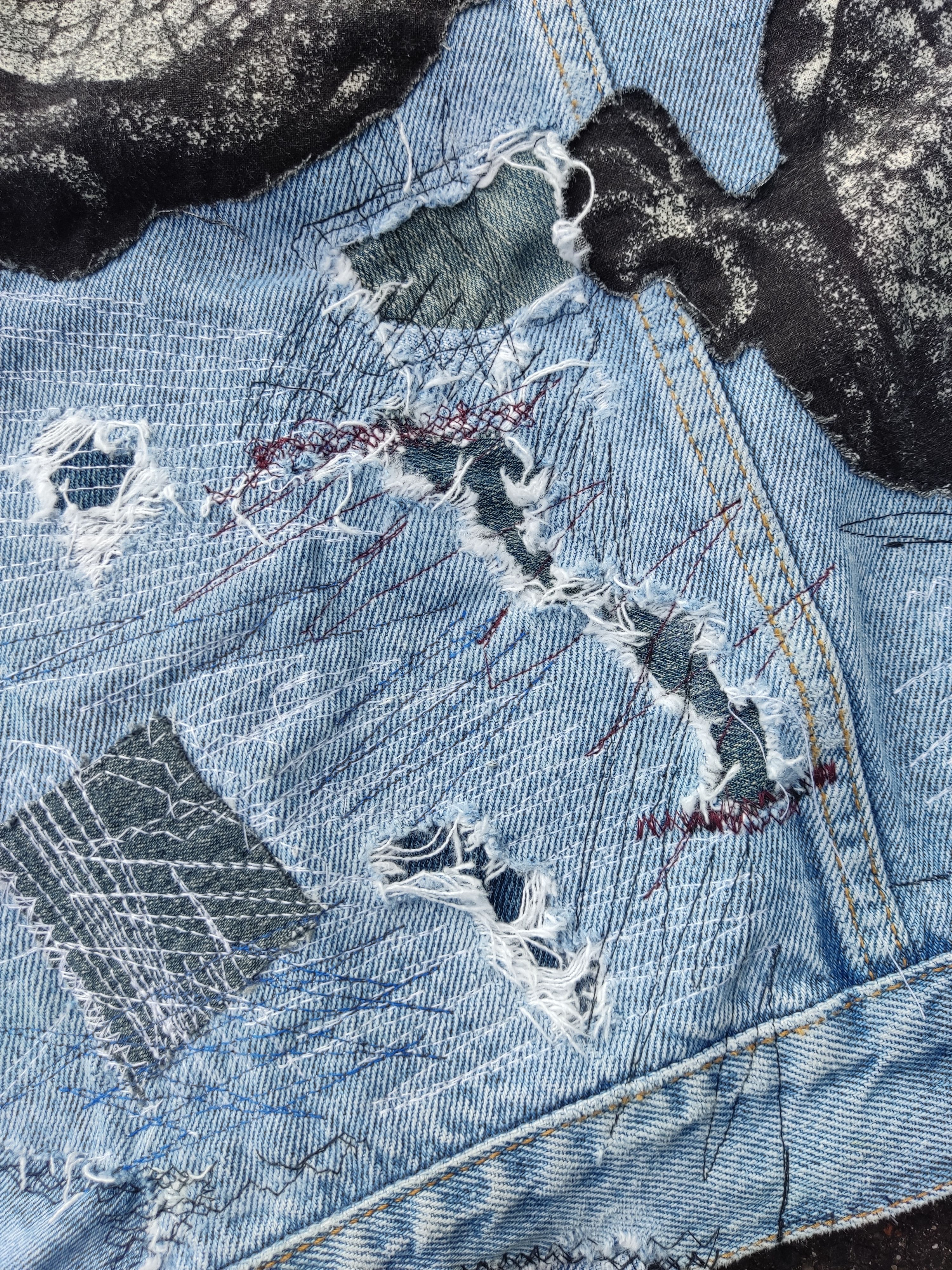 Kapital × Kapital Kountry Kapital Boro Inspired Jacket Distressed Patchwork Repaired Size US L / EU 52-54 / 3 - 22 Thumbnail