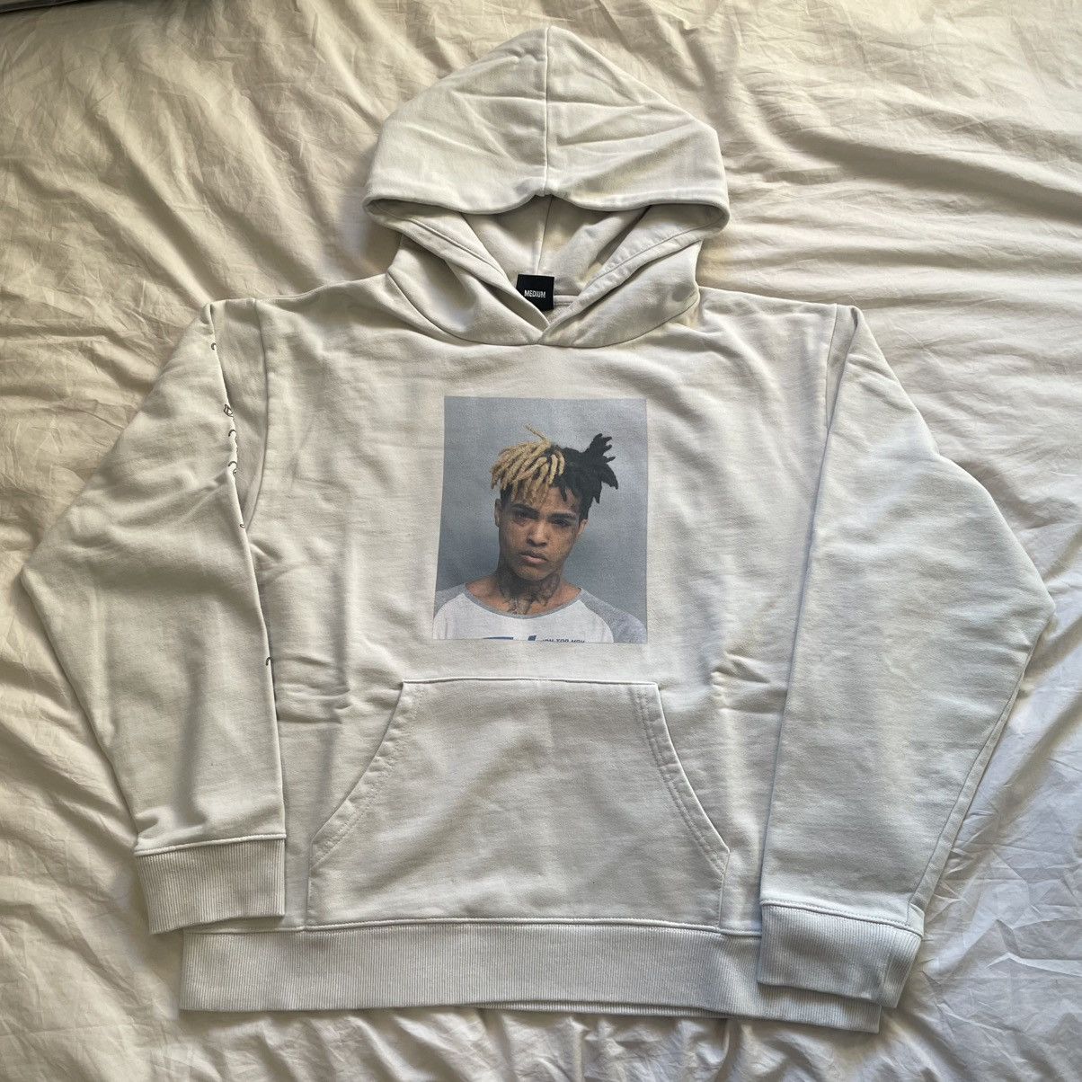Revenge Revenge XXXTentacion Mugshot Hoodie Cement Size US M / EU 48-50 / 2 - 2 Thumbnail