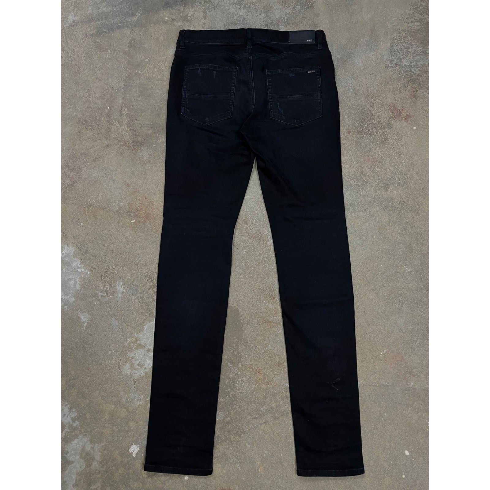 Amiri Amiri Jeans Black Art Patchwork 36 Used Size US 36 / EU 52 - 2 Thumbnail