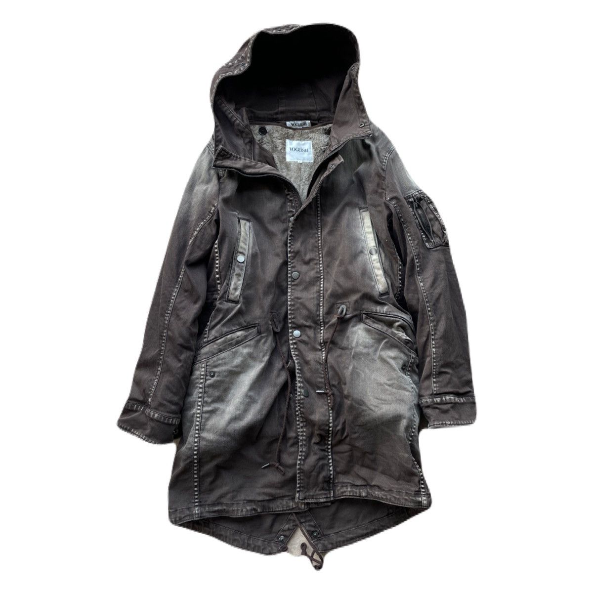 If Six Was Nine 2000s Japanese archive Vkei Y2K Military Gimmic Parka Size US S / EU 44-46 / 1 - 2 Thumbnail