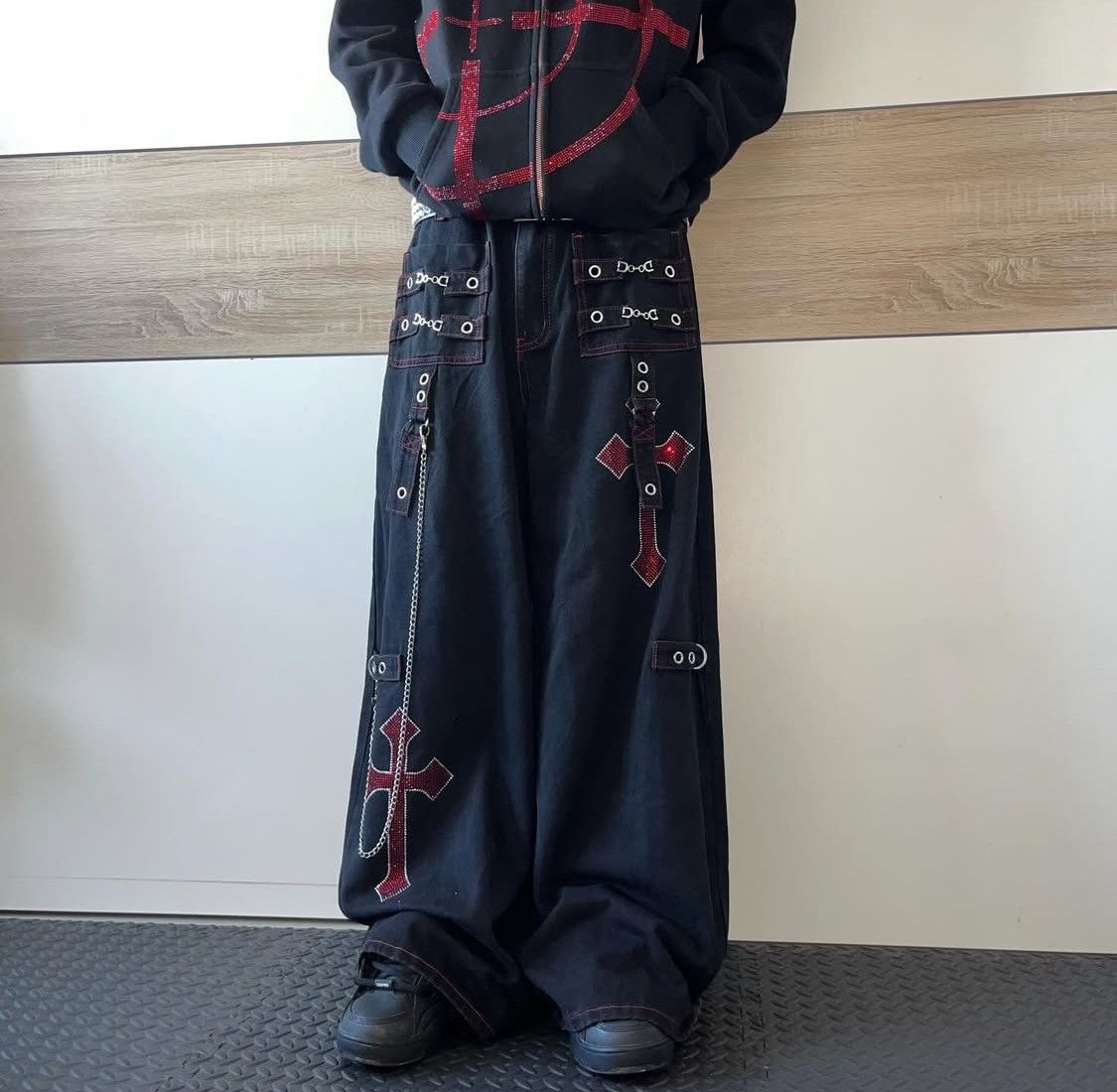 JNCO Y2k jeans jnco style Size US 32 / EU 48 - 5 Thumbnail