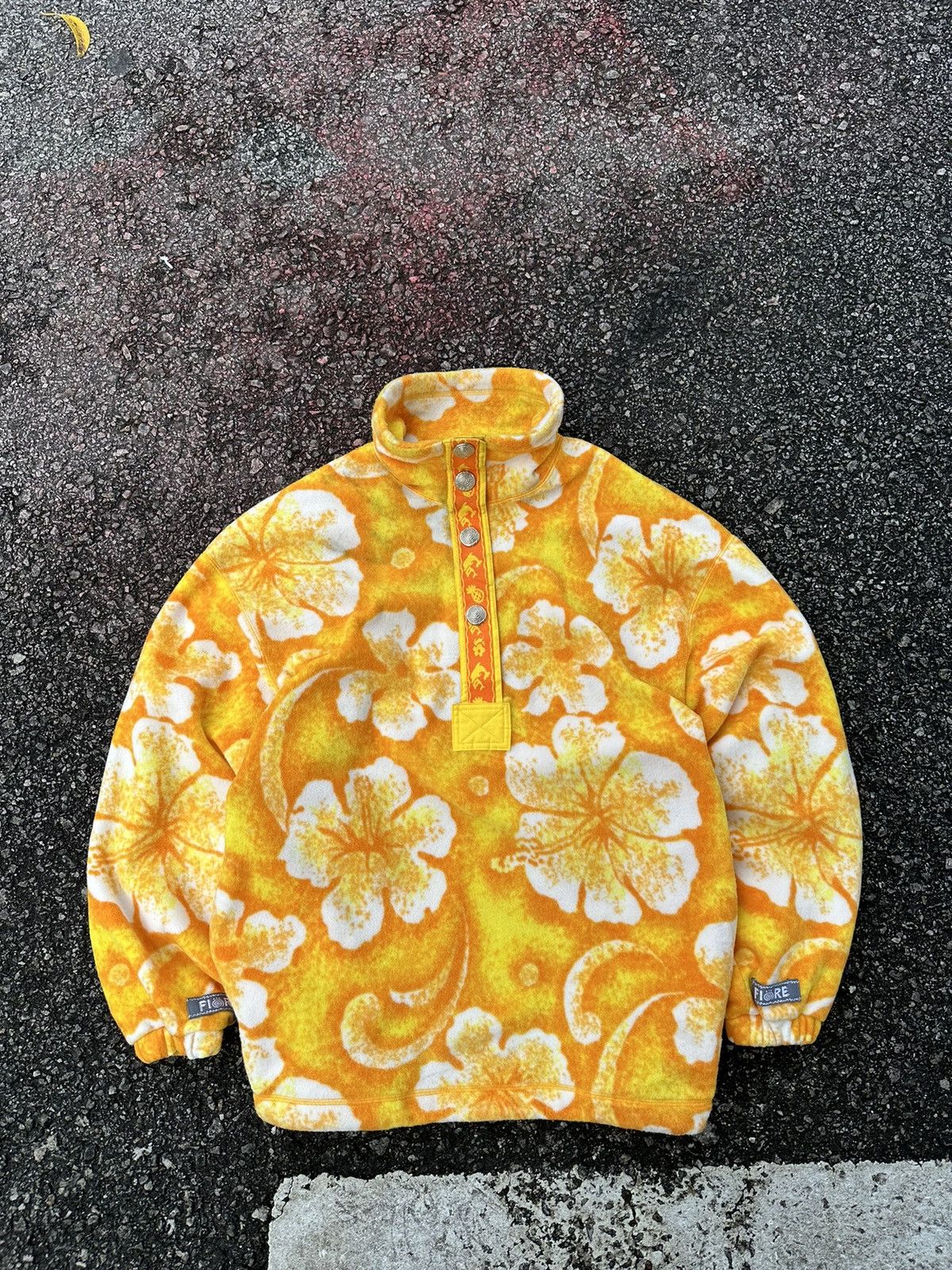 Japanese Brand 👹Jojo Fiore Japan Pullover Fleece Jacket Size US M / EU 48-50 / 2 - 2 Thumbnail