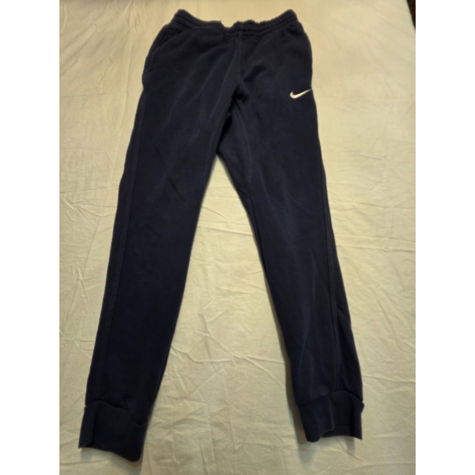 Nike Nike Men's Navy Blue Size Small Jogger Sweatpants Size US 30 / EU 46 - 1 Thumbnail