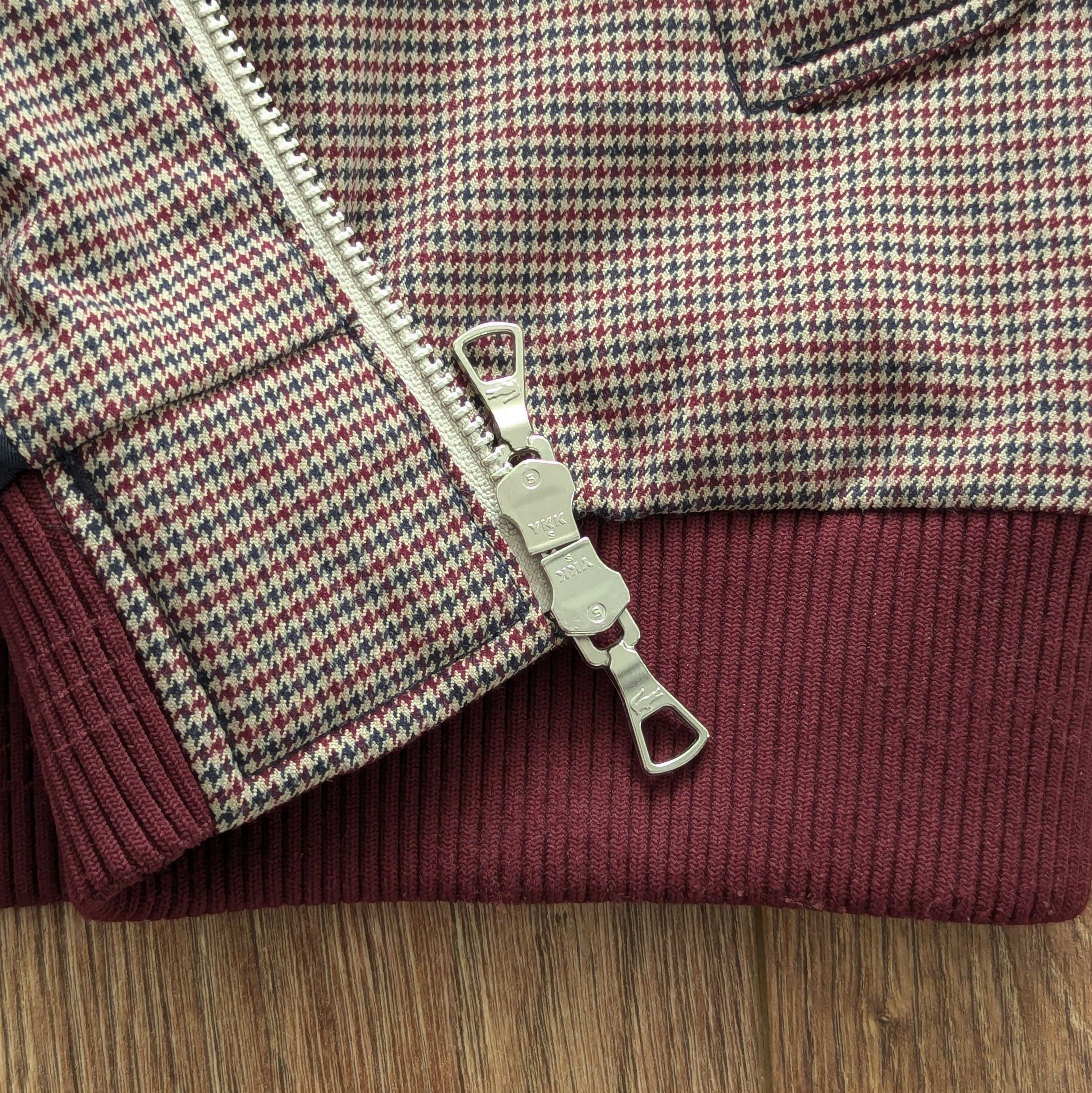 Lacoste Lacoste Houndstooth Zip Bomber Jacket Size M/L Luxury Brand Size US M / EU 48-50 / 2 - 13 Thumbnail