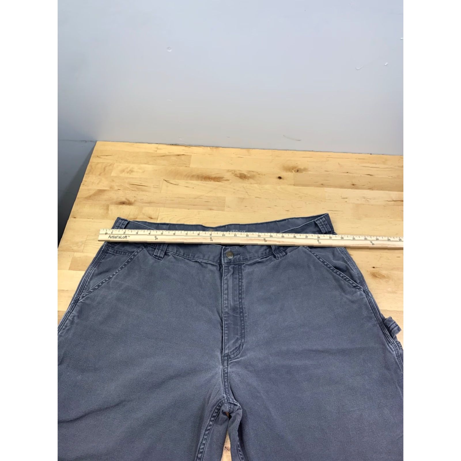 Carhartt VINTAGE Carhartt Rugged Flex Relax Fit Canvas Utility Shorts Mens 40 Gray 10782 Size US 40 / EU 56 - 5 Thumbnail