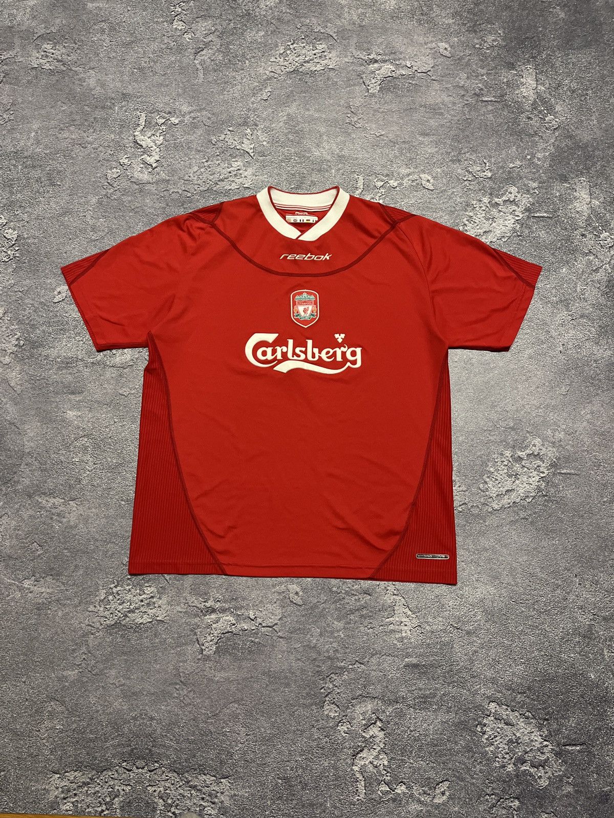 Reebok × Vintage Liverpool Vintage Reebok Carlsberg Jersey Size US XL / EU 56 / 4 - 1 Thumbnail