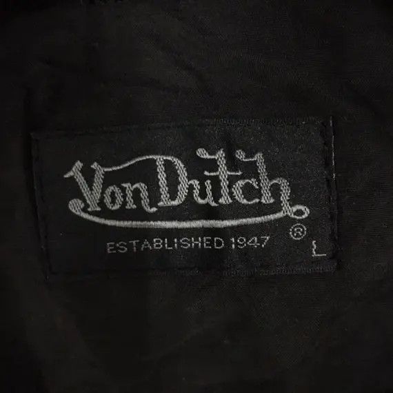 Von Dutch Vtg VON DUTCH MOTORCYCLE Kustom Heavy Coat Jacket Hoodie Size US L / EU 52-54 / 3 - 7 Thumbnail