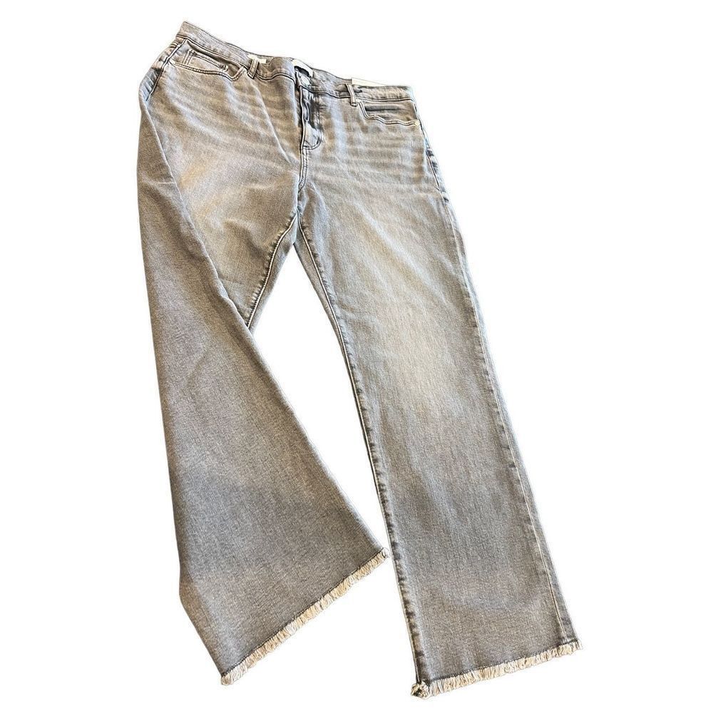 Loft LOFT MID RISE STRAIGHT JEANS SIZE 14 Size 36" / US 14 / IT 50 - 1 Thumbnail