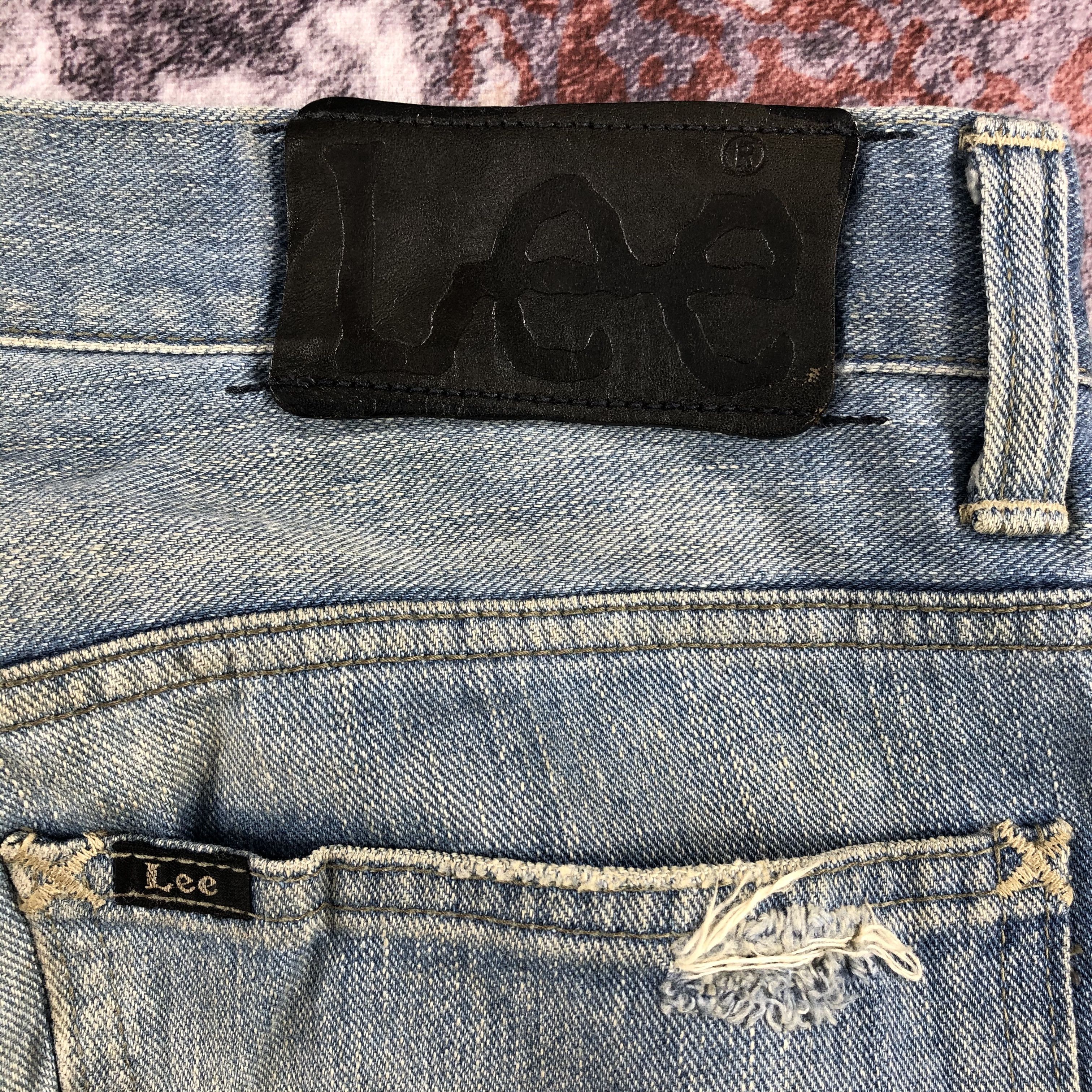 Lee × Vintage Vintage Light Wash Lee Jeans-JM2147 Size US 33 - 5 Thumbnail