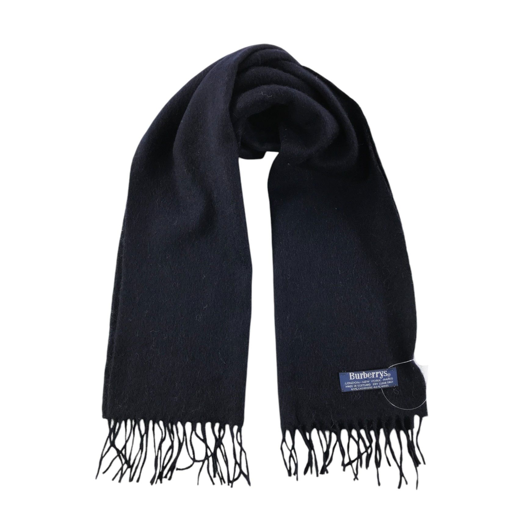 Burberry × Vintage Burberry Scarf / Muffler / Neckwear - WW2501 Size ONE SIZE - 1 Thumbnail