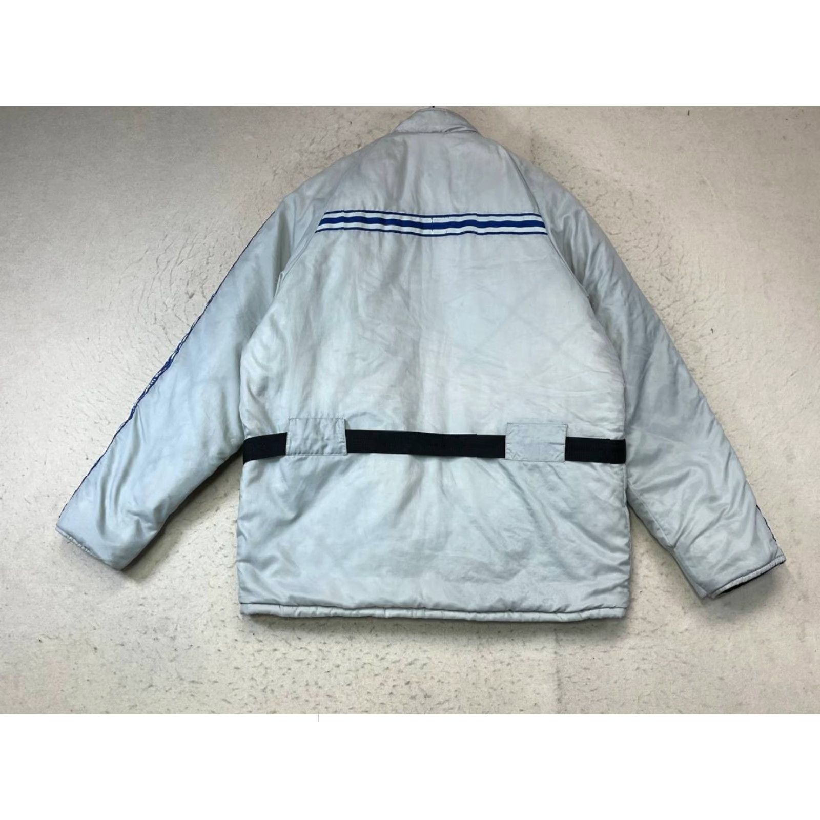 Vintage Tour Master Men’s Jacket Overcoat Downfill Hooded XL Gray Regular Zip Pockets Winter Outdoor Hiking Camping Casual Travel Size US XL / EU 56 / 4 - 2 Thumbnail