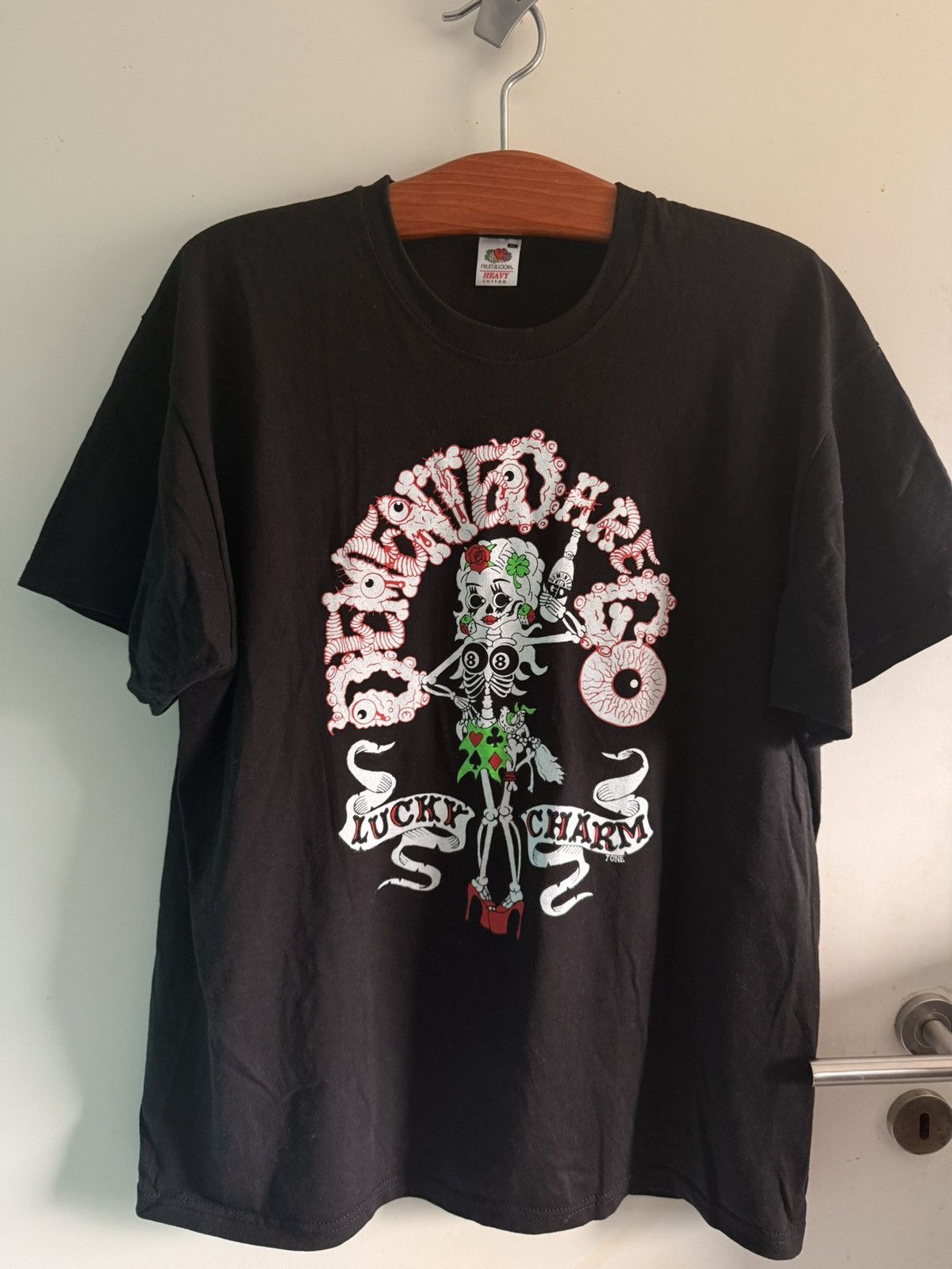 Other Demented Are Go T-Shirt XL Psychobilly Punk Rock Lucky Charm Size US XL / EU 56 / 4 - 2 Thumbnail