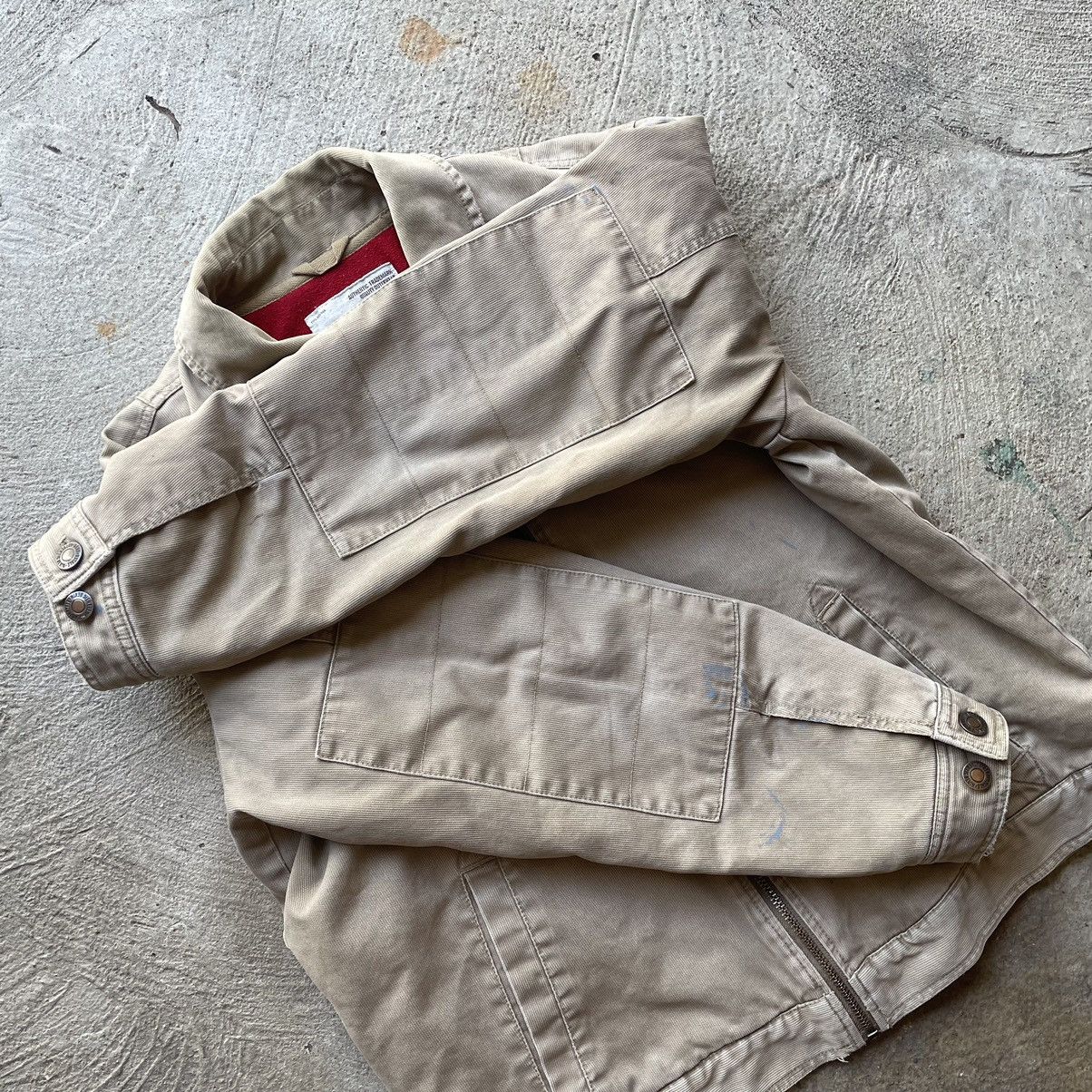 Vintage Vintage Sunfaded Detroit Work Jacket Paint splatter Size US L / EU 52-54 / 3 - 10 Thumbnail