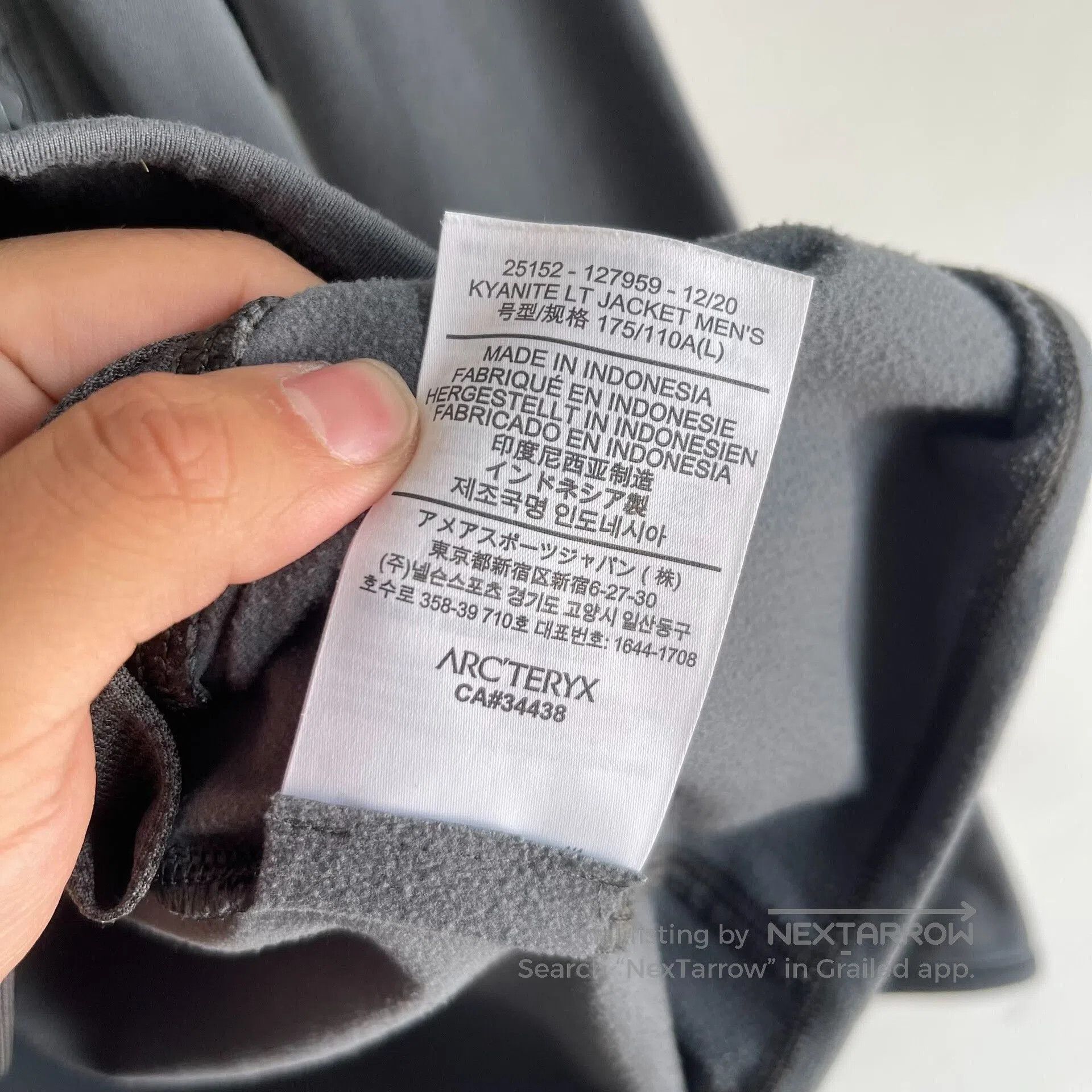 Arc'teryx Arcteryx Kyanite LT Jacket for Men. Size US L / EU 52-54 / 3 - 4 Thumbnail