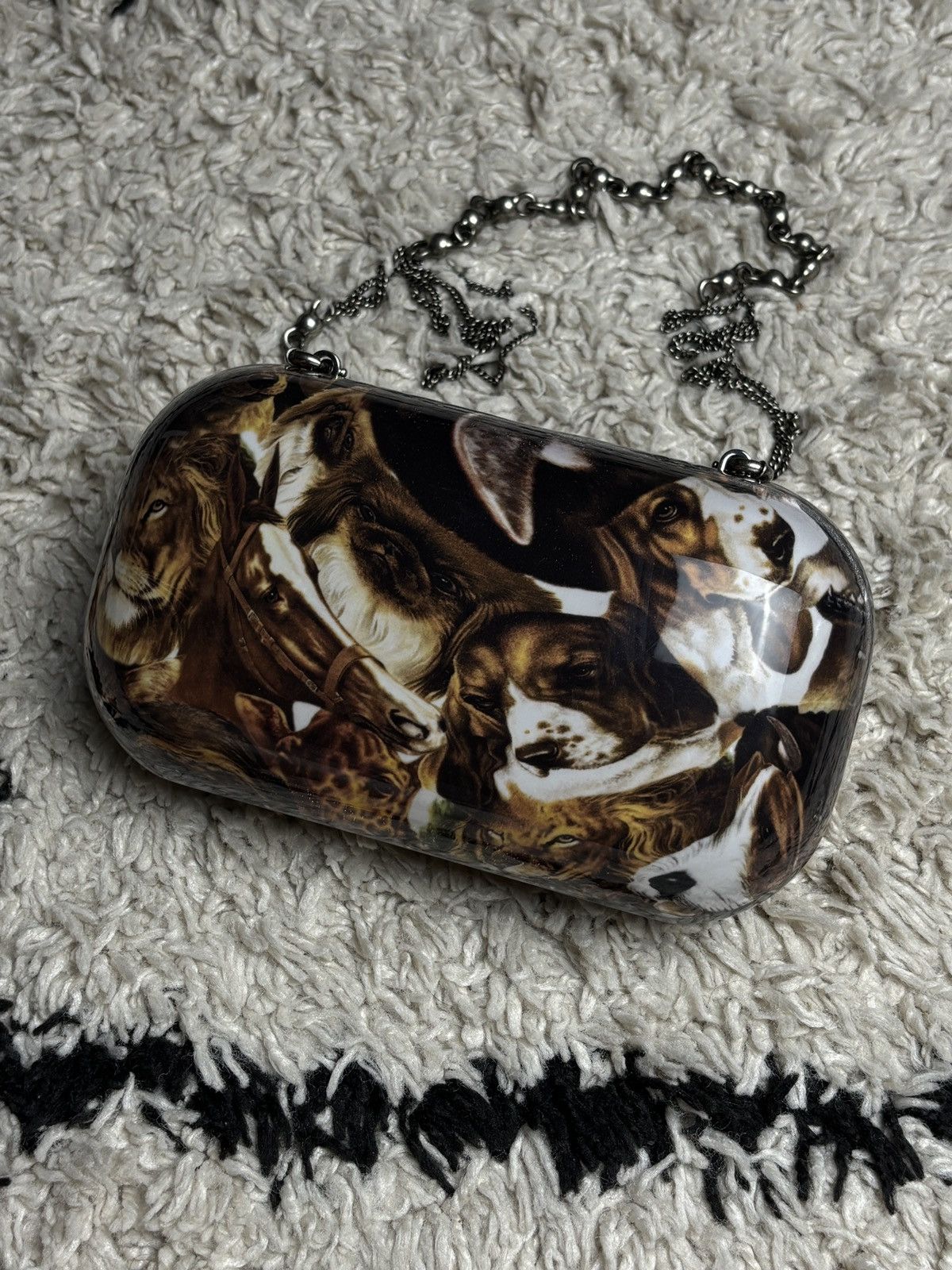 Acne Studios Acne Studios x Per B Sundberg Shoudler Clutch Bag Animal Size ONE SIZE - 3 Thumbnail