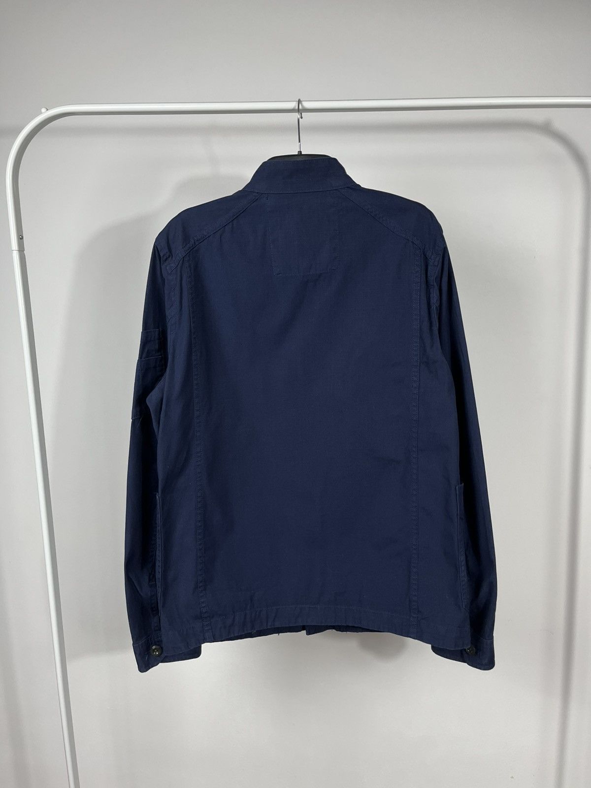 G-Star G-Star RAW Utility Worker Jacket M Navy Ripstop Stand Collar Size US M / EU 48-50 / 2 - 6 Thumbnail