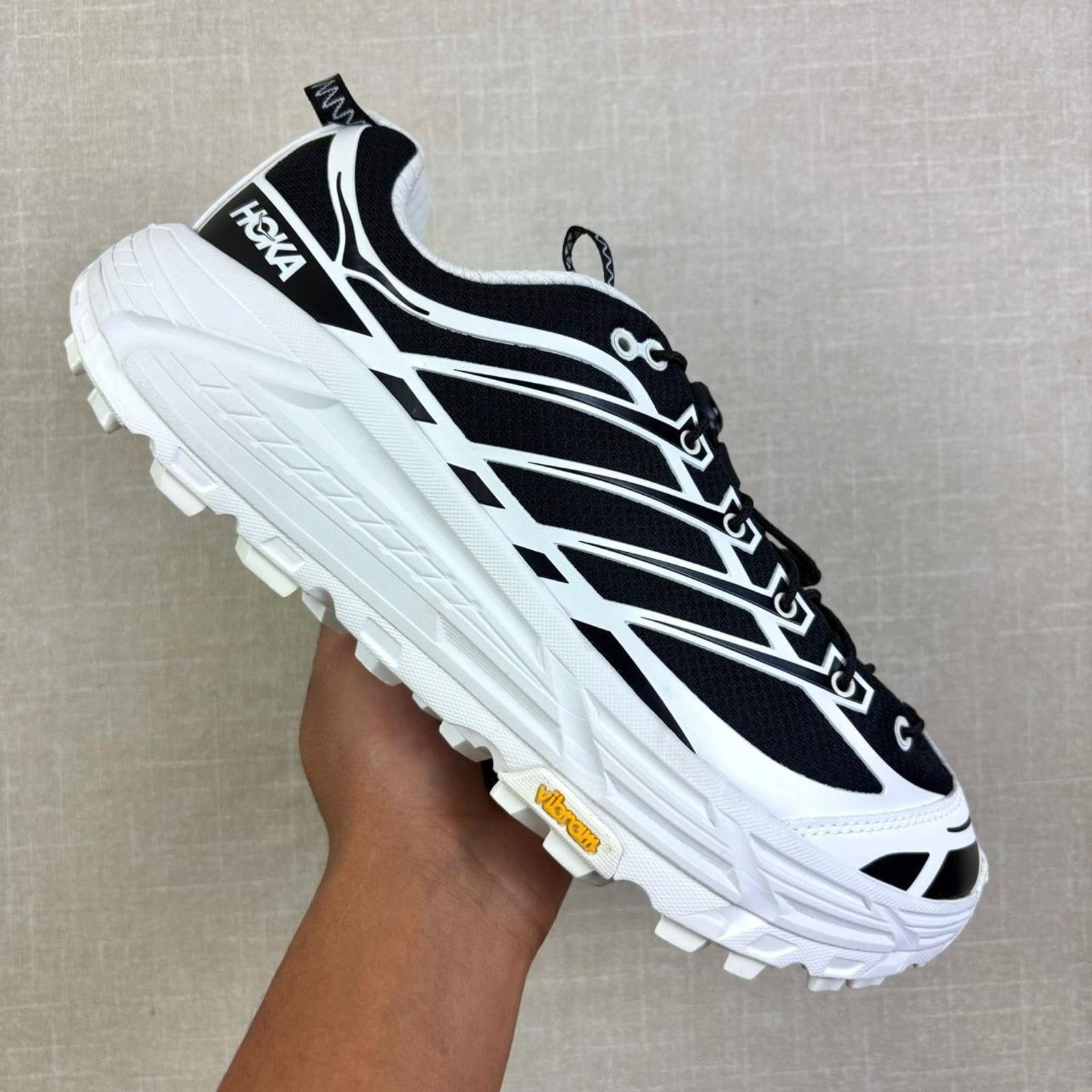 Hoka ⛄️ Hoka One One Mafate Three2 “Frost Black” 11M Size US 11 / EU 44 - 1 Thumbnail