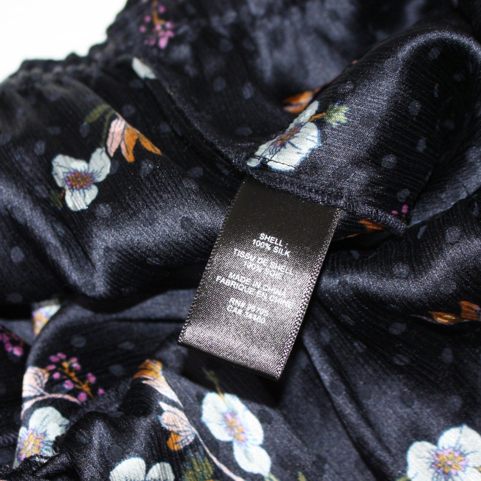 Rebecca Taylor One Shoulder Natalie Silk Jumpsuit in Navy NWT $495 Size 28" / US 6 / IT 42 - 9 Thumbnail