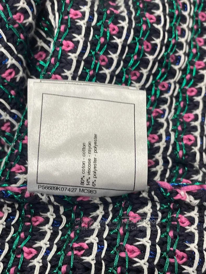 Chanel Chanel Colourful braided cardigan coat Size XXS / US 00 / IT 34 - 7 Thumbnail