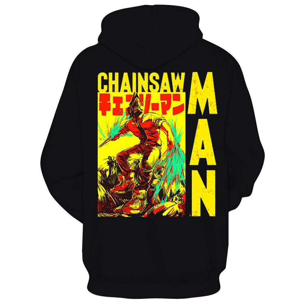 Japanese Brand Chainsaw Man Hoodies Size US XL / EU 56 / 4 - 2 Thumbnail