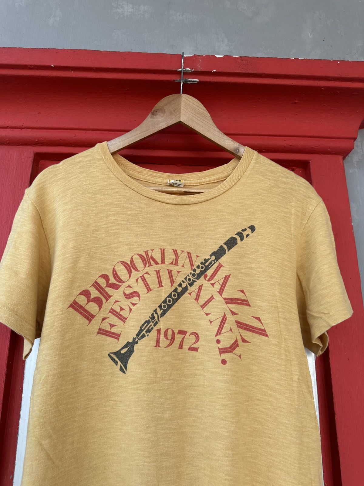 Vintage Vintage 70s Brooklyn Jazz Festival NY Tee Size US M / EU 48-50 / 2 - 2 Thumbnail