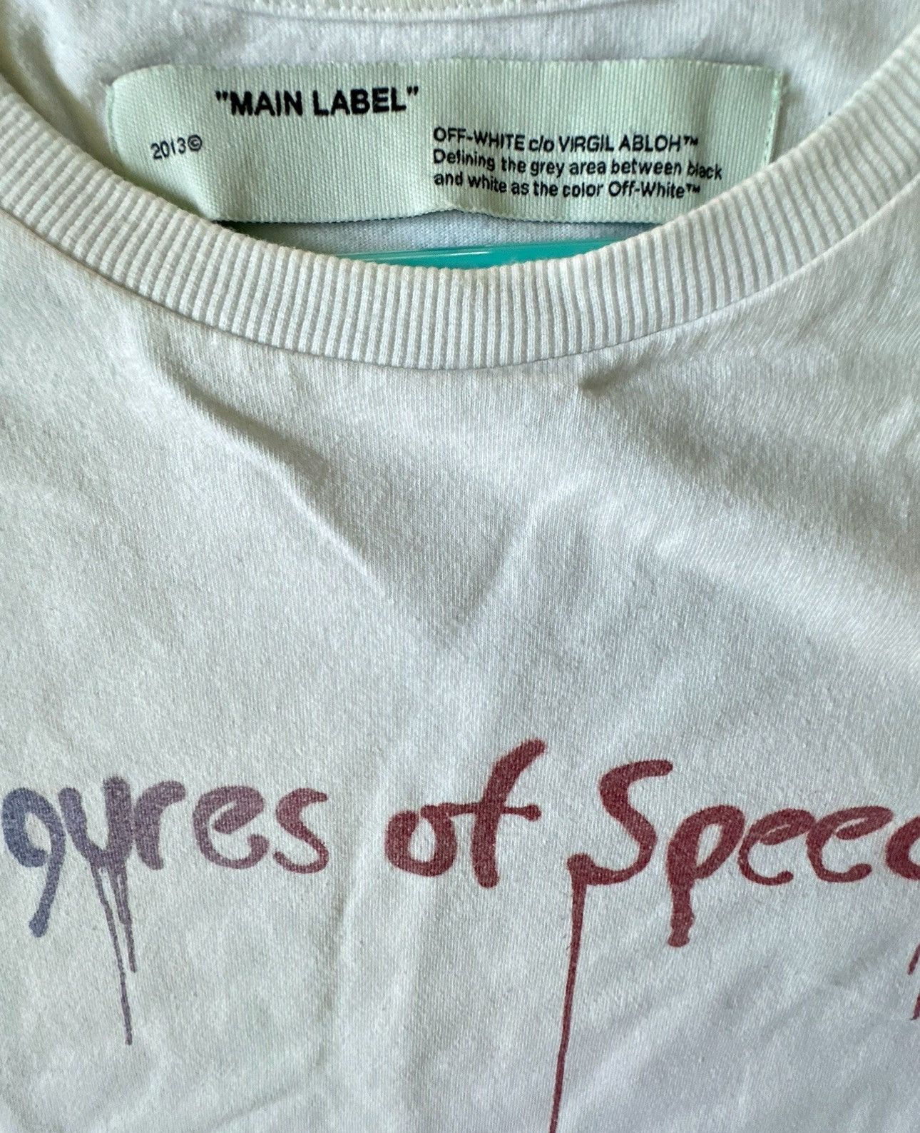 Off-White Off white Virgil Abloh x Simon Brown Tee Size US M / EU 48-50 / 2 - 3 Thumbnail