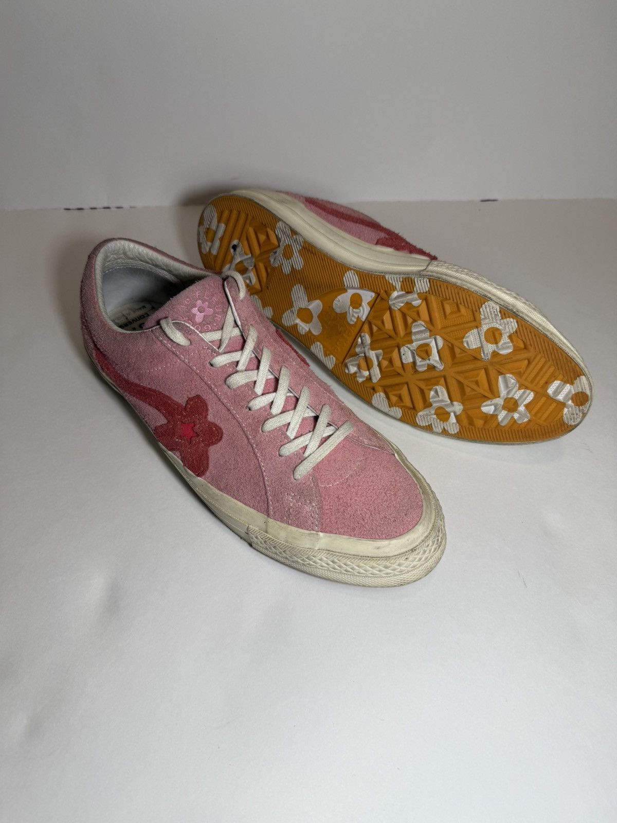 Converse Tyler The Creator Golf Le Fleur Converse One Star Ox Pink Size US 11 / EU 44 - 1 Thumbnail