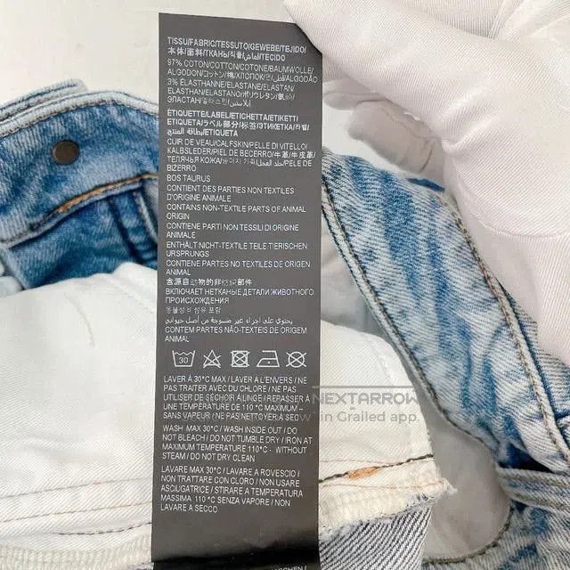 Saint Laurent Paris Saint Laurent Light Blue Jeans . Size US 30 / EU 46 - 7 Thumbnail