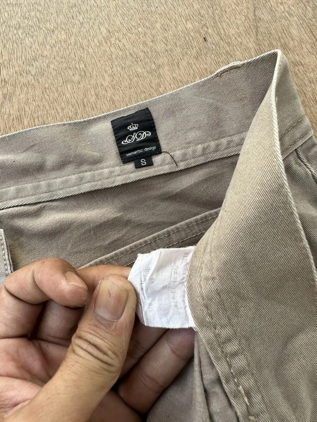 semanticdesign W29 L31🔥SEMATIC DESIGN MULTIPOCKET BONDAGE PUNK CARGO PANTS Size US 29 - 11 Thumbnail