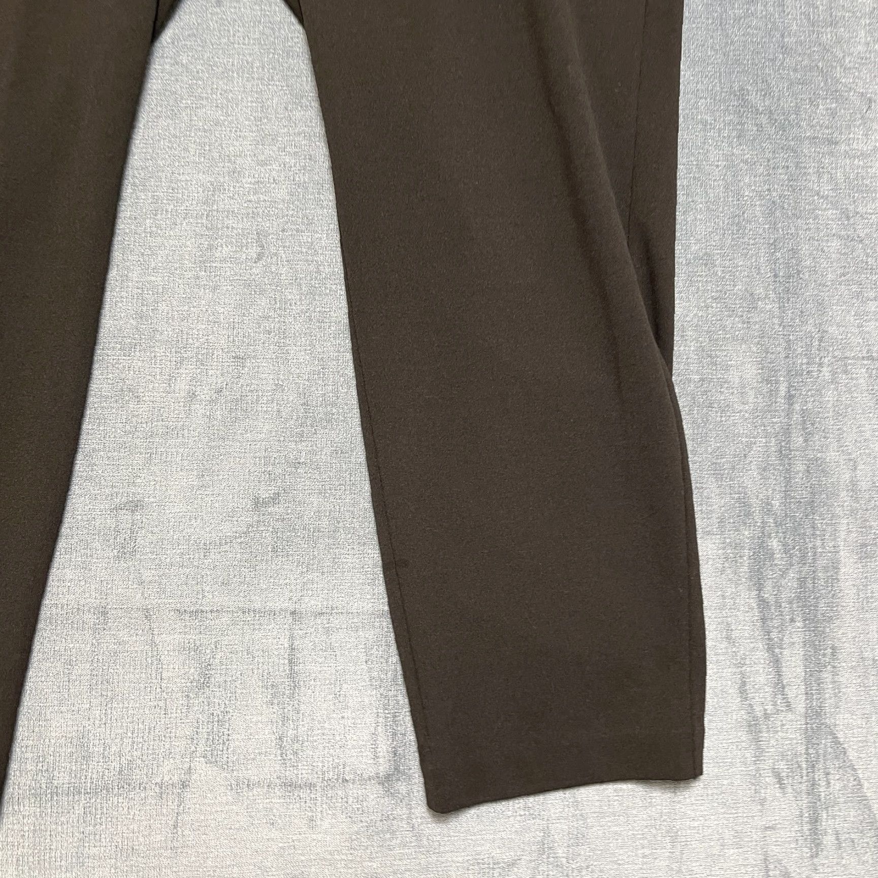 Calvin Klein Calvin Klein Gray Ankle Pants Womens 22W Plus High Rise Straight Leg Outdoor Casual Seasonal Modern Size 40" / US 18 - 2 Thumbnail