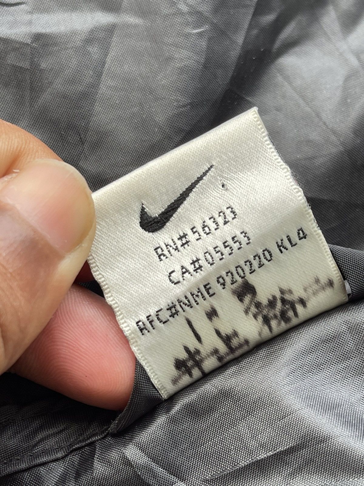 Nike 🔥Vintage 90's Nike Men's Big Logo Windbreaker Hood Jacket Size US M / EU 48-50 / 2 - 10 Thumbnail