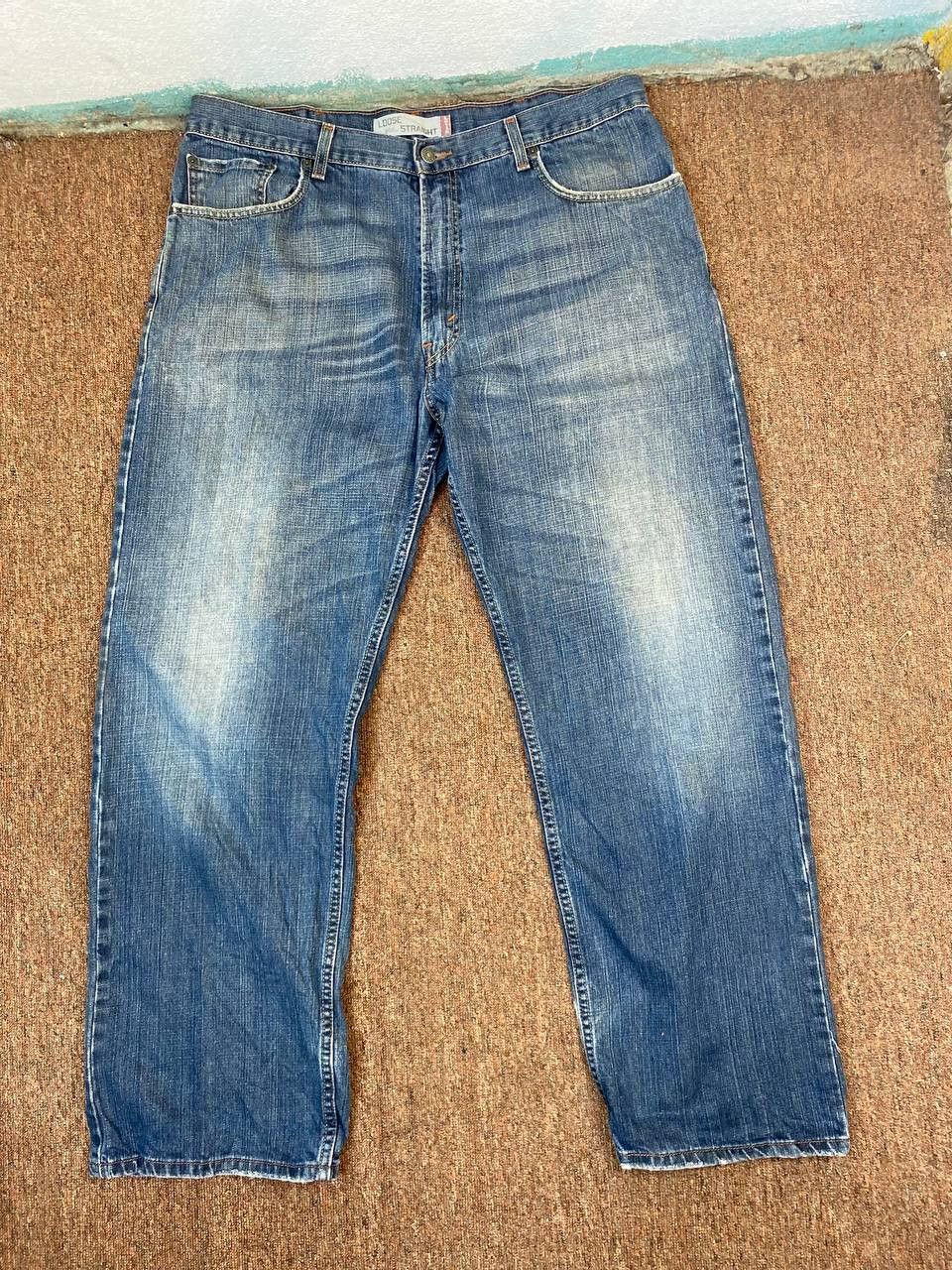 Levi's vintage levis 569 loose straight distressed denim Size US 40 / EU 56 - 7 Thumbnail