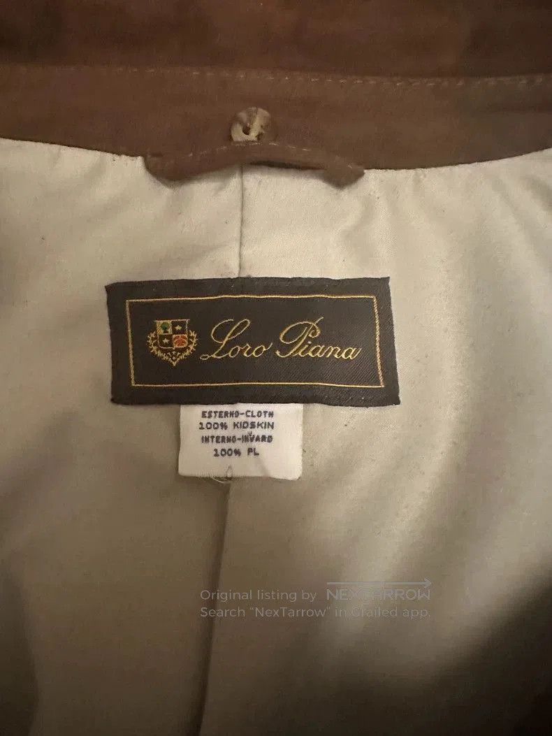 Loro Piana Loro Piana Shearling Sheepskin Leather Jacket. Size US L / EU 52-54 / 3 - 2 Thumbnail