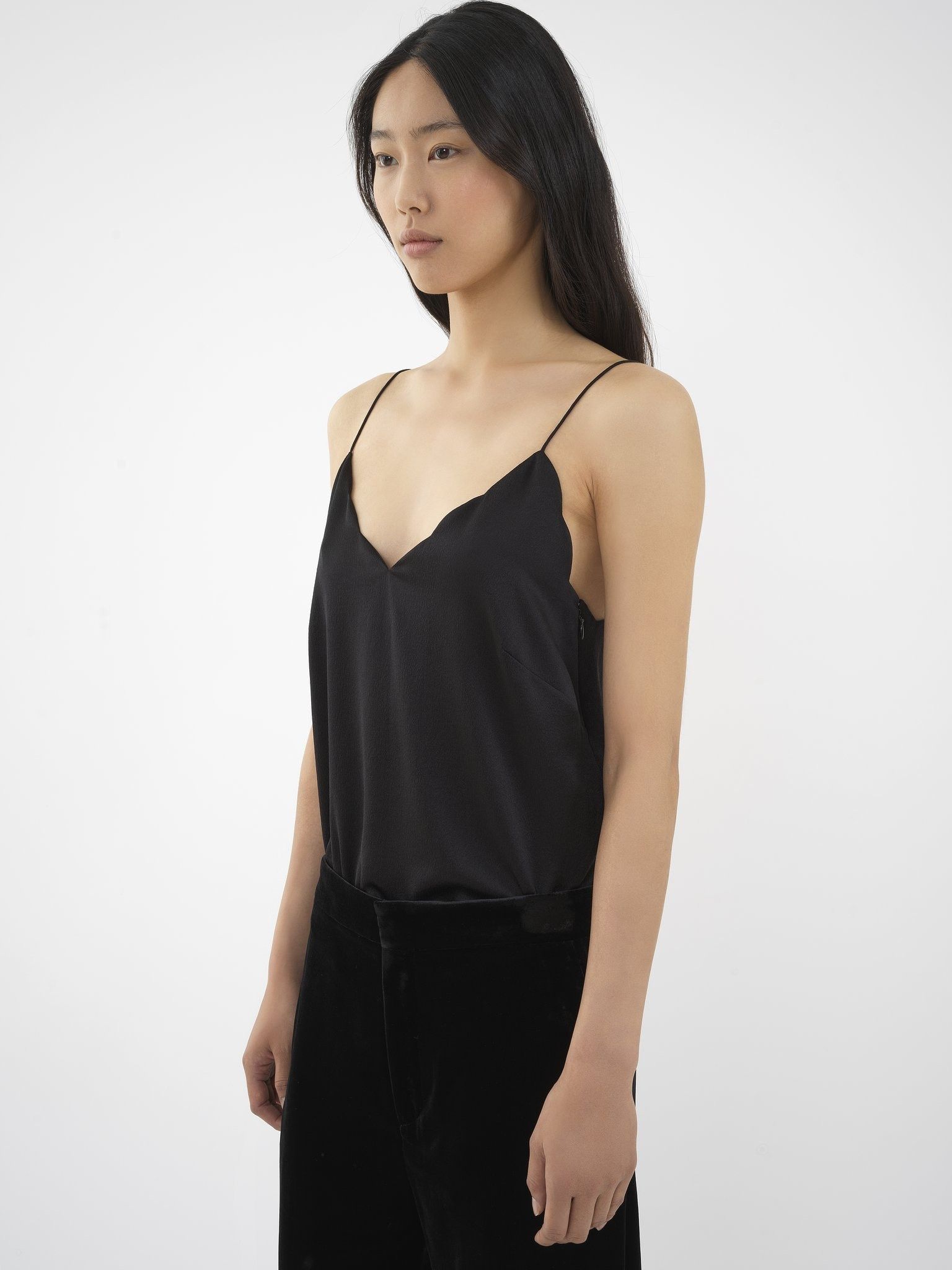 Chloe o1loc1c0325 CHC24 Tank Top in Black Size L / US 10 / IT 46 - 3 Thumbnail