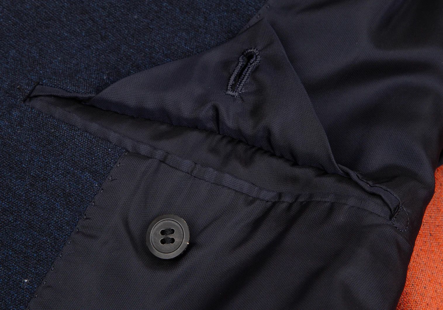 Issey Miyake Wool Double-Faced Patch Pocket Jacket in Navy Size US XL / EU 56 / 4 - 15 Thumbnail